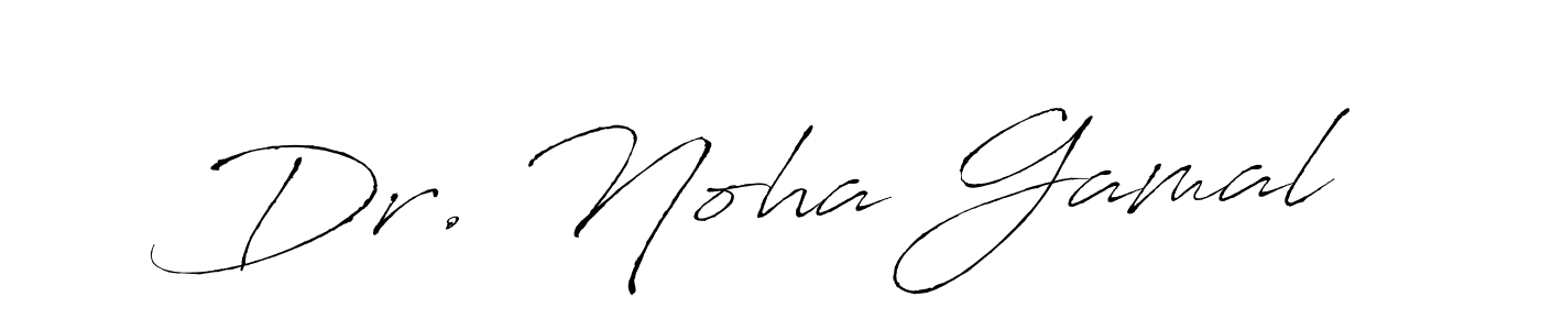 Similarly Antro_Vectra is the best handwritten signature design. Signature creator online .You can use it as an online autograph creator for name Dr. Noha Gamal. Dr. Noha Gamal signature style 6 images and pictures png