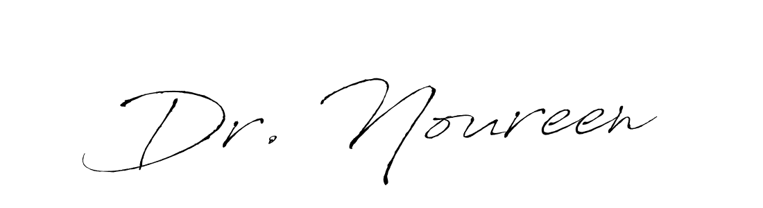 Also You can easily find your signature by using the search form. We will create Dr. Noureen name handwritten signature images for you free of cost using Antro_Vectra sign style. Dr. Noureen signature style 6 images and pictures png