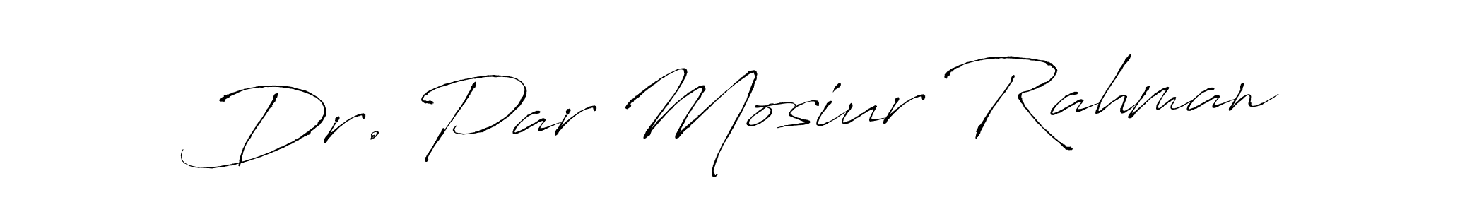 Similarly Antro_Vectra is the best handwritten signature design. Signature creator online .You can use it as an online autograph creator for name Dr. Par Mosiur Rahman. Dr. Par Mosiur Rahman signature style 6 images and pictures png