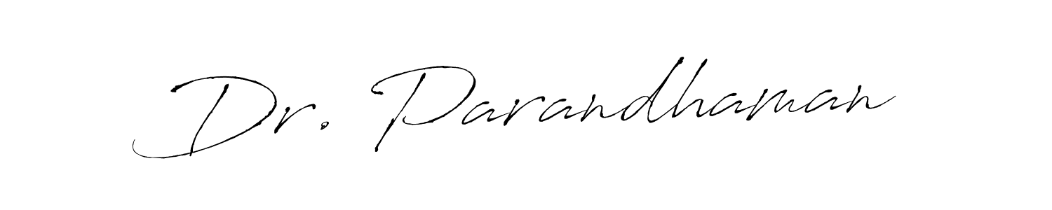 How to make Dr. Parandhaman signature? Antro_Vectra is a professional autograph style. Create handwritten signature for Dr. Parandhaman name. Dr. Parandhaman signature style 6 images and pictures png