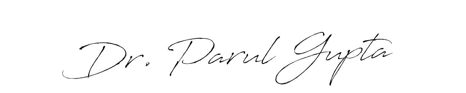 Antro_Vectra is a professional signature style that is perfect for those who want to add a touch of class to their signature. It is also a great choice for those who want to make their signature more unique. Get Dr. Parul Gupta name to fancy signature for free. Dr. Parul Gupta signature style 6 images and pictures png