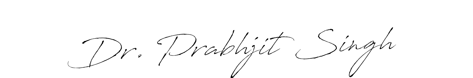How to make Dr. Prabhjit Singh signature? Antro_Vectra is a professional autograph style. Create handwritten signature for Dr. Prabhjit Singh name. Dr. Prabhjit Singh signature style 6 images and pictures png