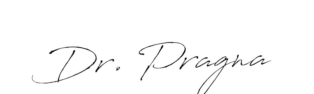 Use a signature maker to create a handwritten signature online. With this signature software, you can design (Antro_Vectra) your own signature for name Dr. Pragna. Dr. Pragna signature style 6 images and pictures png