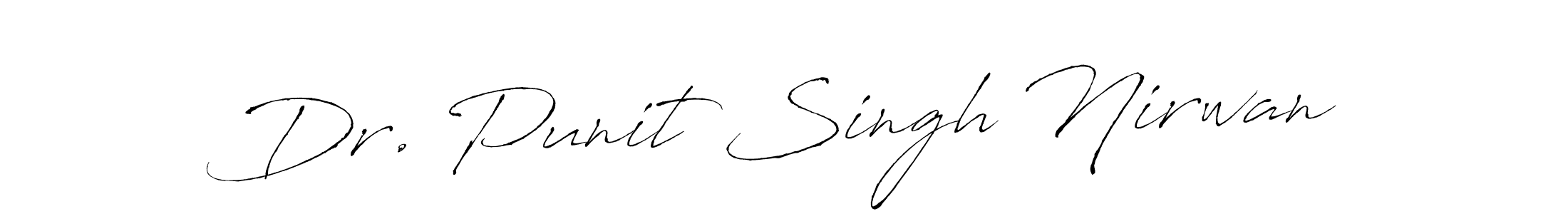 Use a signature maker to create a handwritten signature online. With this signature software, you can design (Antro_Vectra) your own signature for name Dr. Punit Singh Nirwan. Dr. Punit Singh Nirwan signature style 6 images and pictures png