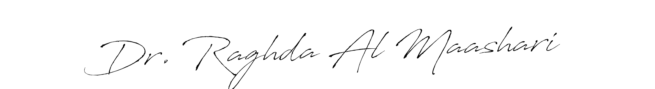 Create a beautiful signature design for name Dr. Raghda Al Maashari. With this signature (Antro_Vectra) fonts, you can make a handwritten signature for free. Dr. Raghda Al Maashari signature style 6 images and pictures png