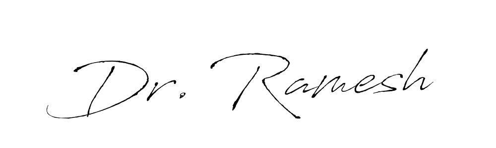 Also You can easily find your signature by using the search form. We will create Dr. Ramesh name handwritten signature images for you free of cost using Antro_Vectra sign style. Dr. Ramesh signature style 6 images and pictures png