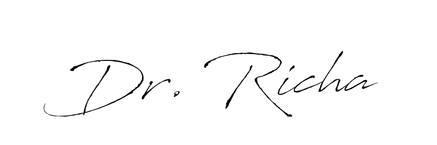 Check out images of Autograph of Dr. Richa name. Actor Dr. Richa Signature Style. Antro_Vectra is a professional sign style online. Dr. Richa signature style 6 images and pictures png