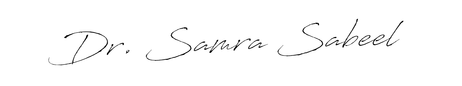 This is the best signature style for the Dr. Samra Sabeel name. Also you like these signature font (Antro_Vectra). Mix name signature. Dr. Samra Sabeel signature style 6 images and pictures png