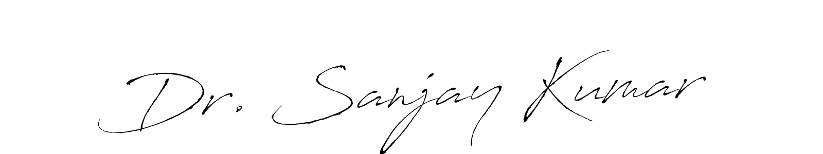 This is the best signature style for the Dr. Sanjay Kumar name. Also you like these signature font (Antro_Vectra). Mix name signature. Dr. Sanjay Kumar signature style 6 images and pictures png