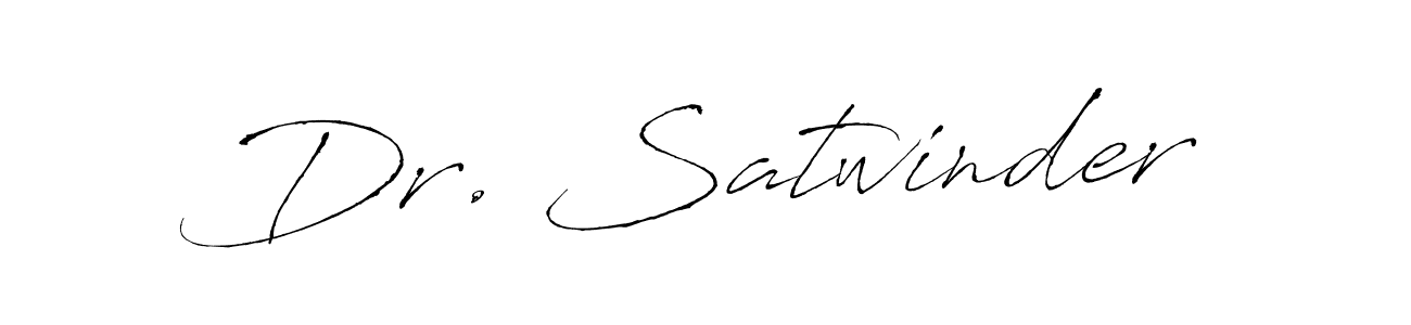 Make a beautiful signature design for name Dr. Satwinder. Use this online signature maker to create a handwritten signature for free. Dr. Satwinder signature style 6 images and pictures png