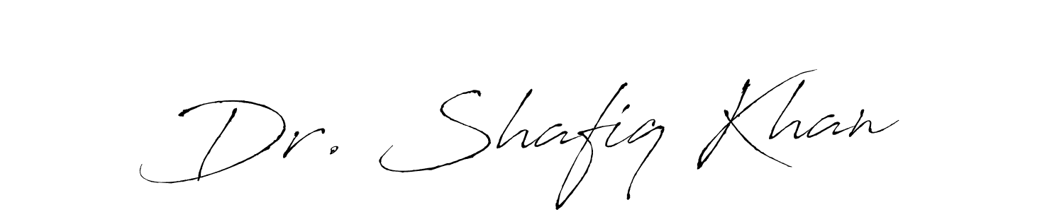 Once you've used our free online signature maker to create your best signature Antro_Vectra style, it's time to enjoy all of the benefits that Dr. Shafiq Khan name signing documents. Dr. Shafiq Khan signature style 6 images and pictures png