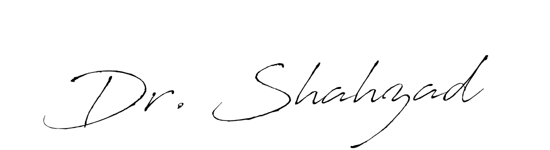 Make a beautiful signature design for name Dr. Shahzad. With this signature (Antro_Vectra) style, you can create a handwritten signature for free. Dr. Shahzad signature style 6 images and pictures png