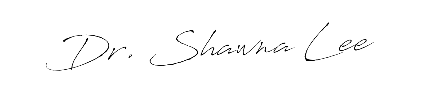 Design your own signature with our free online signature maker. With this signature software, you can create a handwritten (Antro_Vectra) signature for name Dr. Shawna Lee. Dr. Shawna Lee signature style 6 images and pictures png