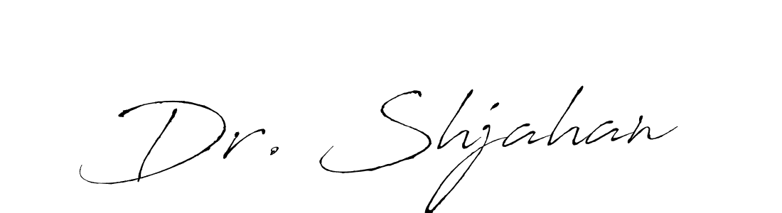 Dr. Shjahan stylish signature style. Best Handwritten Sign (Antro_Vectra) for my name. Handwritten Signature Collection Ideas for my name Dr. Shjahan. Dr. Shjahan signature style 6 images and pictures png