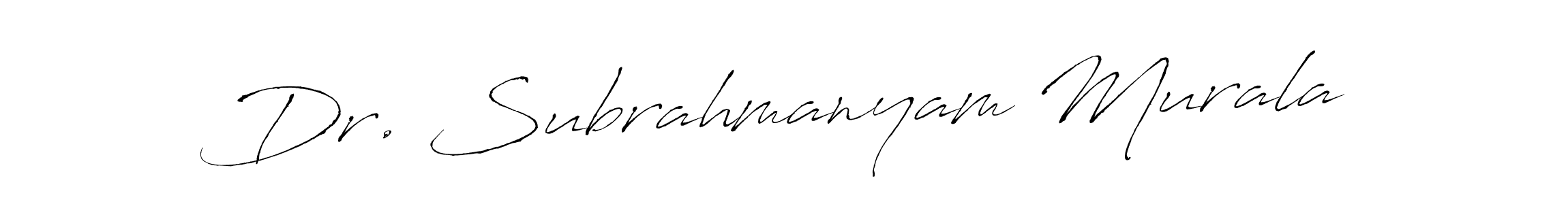 Dr. Subrahmanyam Murala stylish signature style. Best Handwritten Sign (Antro_Vectra) for my name. Handwritten Signature Collection Ideas for my name Dr. Subrahmanyam Murala. Dr. Subrahmanyam Murala signature style 6 images and pictures png