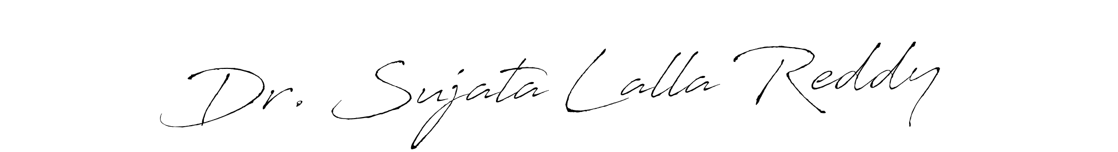 Use a signature maker to create a handwritten signature online. With this signature software, you can design (Antro_Vectra) your own signature for name Dr. Sujata Lalla Reddy. Dr. Sujata Lalla Reddy signature style 6 images and pictures png