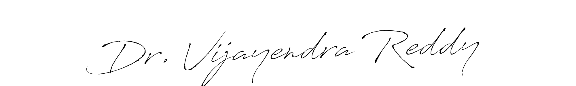 Also we have Dr. Vijayendra Reddy name is the best signature style. Create professional handwritten signature collection using Antro_Vectra autograph style. Dr. Vijayendra Reddy signature style 6 images and pictures png