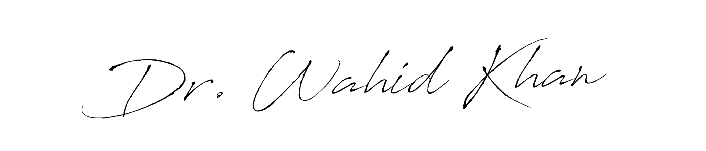 Also You can easily find your signature by using the search form. We will create Dr. Wahid Khan name handwritten signature images for you free of cost using Antro_Vectra sign style. Dr. Wahid Khan signature style 6 images and pictures png