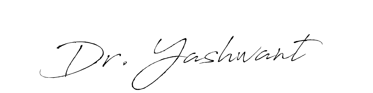 How to make Dr. Yashwant signature? Antro_Vectra is a professional autograph style. Create handwritten signature for Dr. Yashwant name. Dr. Yashwant signature style 6 images and pictures png