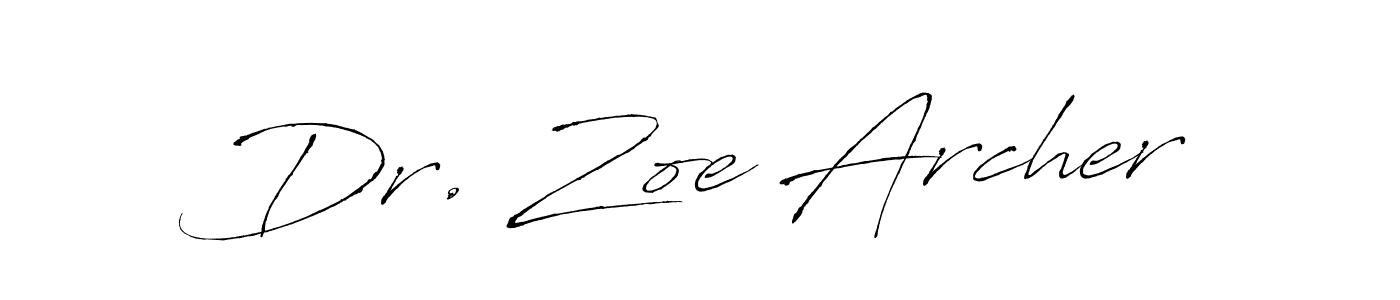 Similarly Antro_Vectra is the best handwritten signature design. Signature creator online .You can use it as an online autograph creator for name Dr. Zoe Archer. Dr. Zoe Archer signature style 6 images and pictures png