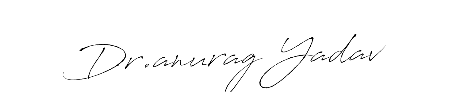 This is the best signature style for the Dr.anurag Yadav name. Also you like these signature font (Antro_Vectra). Mix name signature. Dr.anurag Yadav signature style 6 images and pictures png