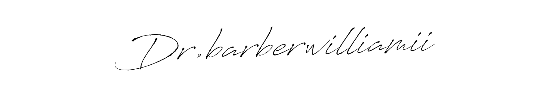 Also You can easily find your signature by using the search form. We will create Dr.barberwilliamii name handwritten signature images for you free of cost using Antro_Vectra sign style. Dr.barberwilliamii signature style 6 images and pictures png