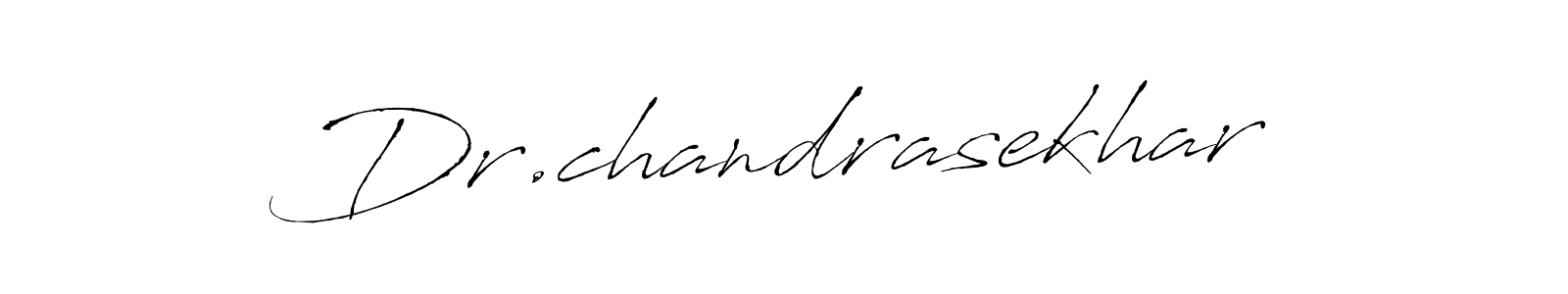 Make a beautiful signature design for name Dr.chandrasekhar. With this signature (Antro_Vectra) style, you can create a handwritten signature for free. Dr.chandrasekhar signature style 6 images and pictures png