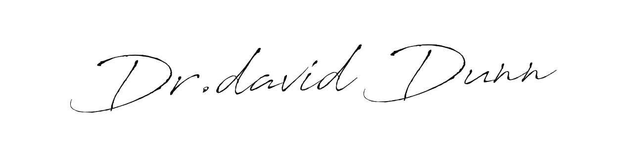 Dr.david Dunn stylish signature style. Best Handwritten Sign (Antro_Vectra) for my name. Handwritten Signature Collection Ideas for my name Dr.david Dunn. Dr.david Dunn signature style 6 images and pictures png