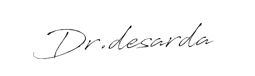 Also we have Dr.desarda name is the best signature style. Create professional handwritten signature collection using Antro_Vectra autograph style. Dr.desarda signature style 6 images and pictures png