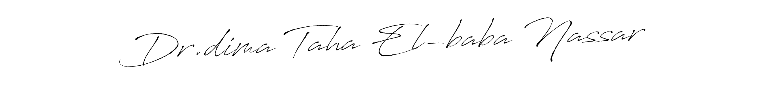 if you are searching for the best signature style for your name Dr.dima Taha El-baba Nassar. so please give up your signature search. here we have designed multiple signature styles  using Antro_Vectra. Dr.dima Taha El-baba Nassar signature style 6 images and pictures png