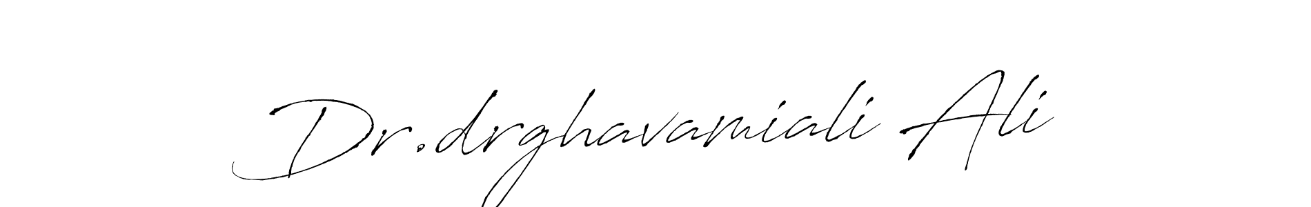 You should practise on your own different ways (Antro_Vectra) to write your name (Dr.drghavamiali Ali) in signature. don't let someone else do it for you. Dr.drghavamiali Ali signature style 6 images and pictures png