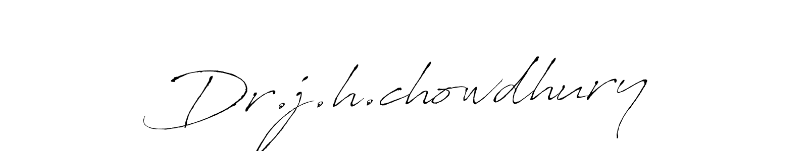 Also we have Dr.j.h.chowdhury name is the best signature style. Create professional handwritten signature collection using Antro_Vectra autograph style. Dr.j.h.chowdhury signature style 6 images and pictures png