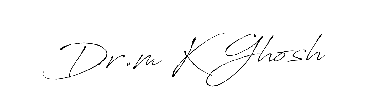 Make a short Dr.m K Ghosh signature style. Manage your documents anywhere anytime using Antro_Vectra. Create and add eSignatures, submit forms, share and send files easily. Dr.m K Ghosh signature style 6 images and pictures png