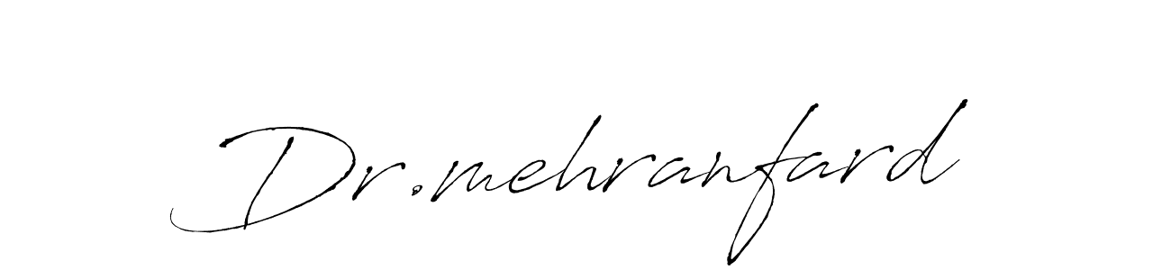 Create a beautiful signature design for name Dr.mehranfard. With this signature (Antro_Vectra) fonts, you can make a handwritten signature for free. Dr.mehranfard signature style 6 images and pictures png