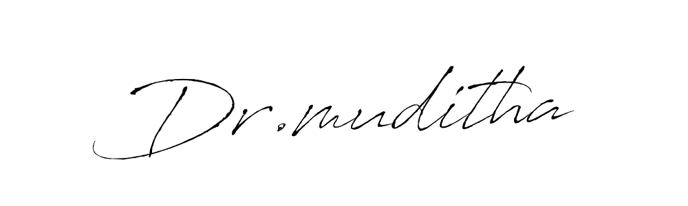 Also we have Dr.muditha name is the best signature style. Create professional handwritten signature collection using Antro_Vectra autograph style. Dr.muditha signature style 6 images and pictures png