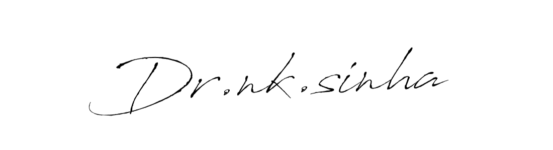 Similarly Antro_Vectra is the best handwritten signature design. Signature creator online .You can use it as an online autograph creator for name Dr.nk.sinha. Dr.nk.sinha signature style 6 images and pictures png