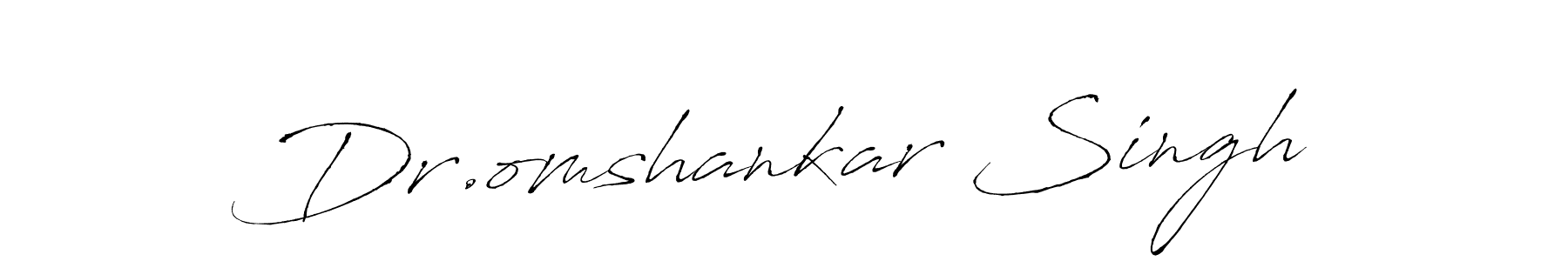 Use a signature maker to create a handwritten signature online. With this signature software, you can design (Antro_Vectra) your own signature for name Dr.omshankar Singh. Dr.omshankar Singh signature style 6 images and pictures png