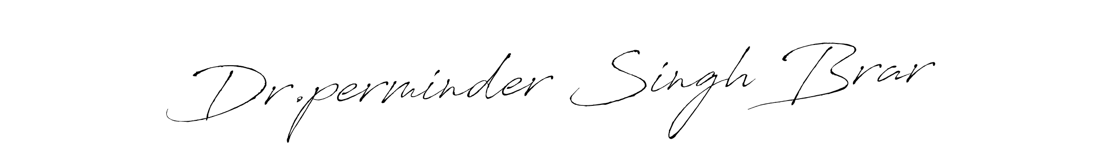 Make a beautiful signature design for name Dr.perminder Singh Brar. Use this online signature maker to create a handwritten signature for free. Dr.perminder Singh Brar signature style 6 images and pictures png