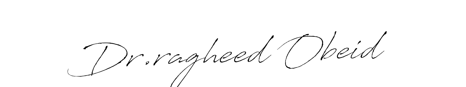 You should practise on your own different ways (Antro_Vectra) to write your name (Dr.ragheed Obeid) in signature. don't let someone else do it for you. Dr.ragheed Obeid signature style 6 images and pictures png
