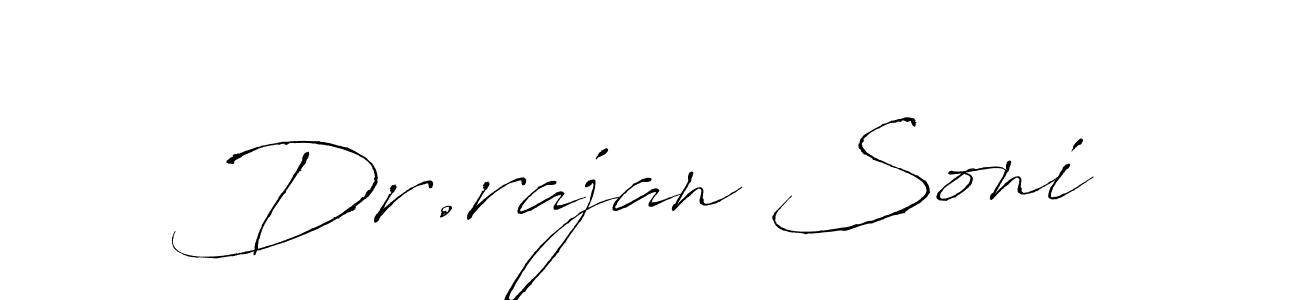 You can use this online signature creator to create a handwritten signature for the name Dr.rajan Soni. This is the best online autograph maker. Dr.rajan Soni signature style 6 images and pictures png