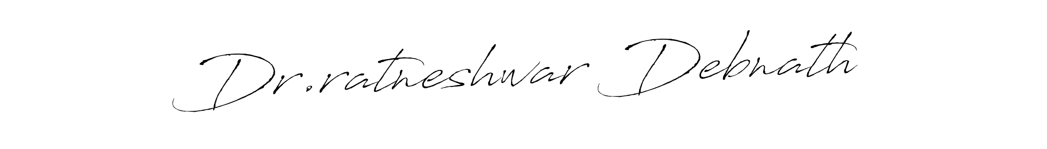 Design your own signature with our free online signature maker. With this signature software, you can create a handwritten (Antro_Vectra) signature for name Dr.ratneshwar Debnath. Dr.ratneshwar Debnath signature style 6 images and pictures png