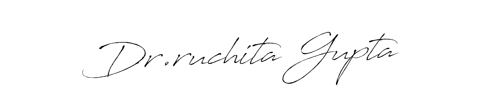 It looks lik you need a new signature style for name Dr.ruchita Gupta. Design unique handwritten (Antro_Vectra) signature with our free signature maker in just a few clicks. Dr.ruchita Gupta signature style 6 images and pictures png