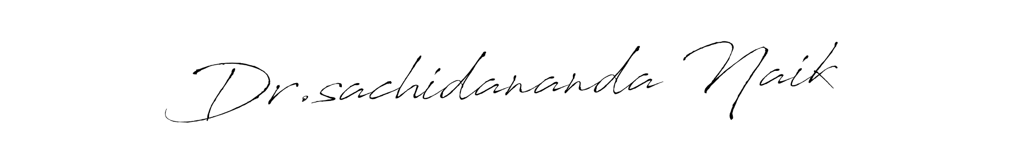 How to make Dr.sachidananda Naik signature? Antro_Vectra is a professional autograph style. Create handwritten signature for Dr.sachidananda Naik name. Dr.sachidananda Naik signature style 6 images and pictures png