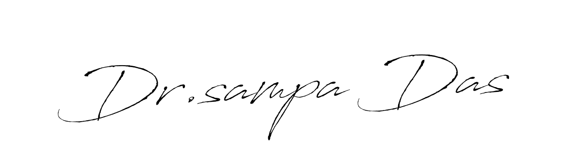 Create a beautiful signature design for name Dr.sampa Das. With this signature (Antro_Vectra) fonts, you can make a handwritten signature for free. Dr.sampa Das signature style 6 images and pictures png