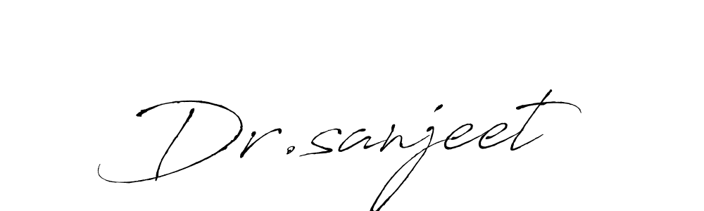 Make a beautiful signature design for name Dr.sanjeet. Use this online signature maker to create a handwritten signature for free. Dr.sanjeet signature style 6 images and pictures png