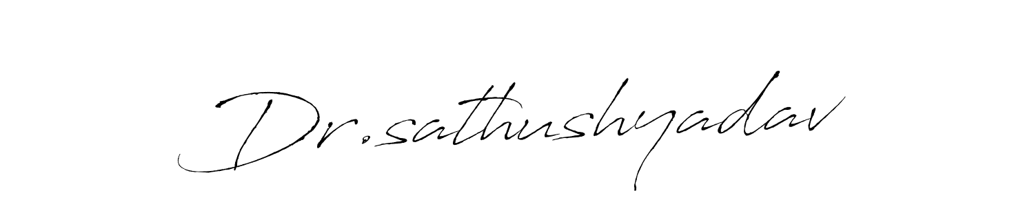 Also we have Dr.sathushyadav name is the best signature style. Create professional handwritten signature collection using Antro_Vectra autograph style. Dr.sathushyadav signature style 6 images and pictures png