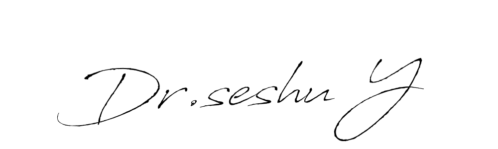 Once you've used our free online signature maker to create your best signature Antro_Vectra style, it's time to enjoy all of the benefits that Dr.seshu Y name signing documents. Dr.seshu Y signature style 6 images and pictures png