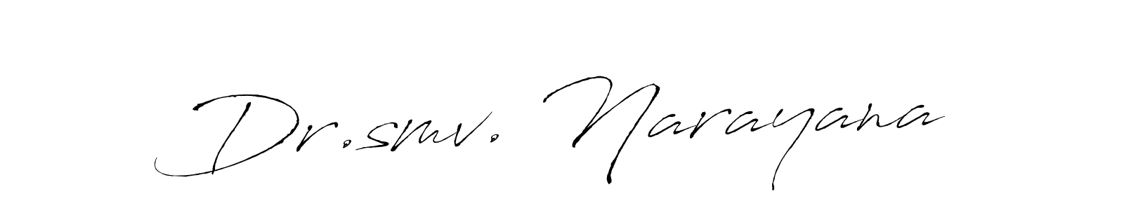 How to make Dr.smv. Narayana signature? Antro_Vectra is a professional autograph style. Create handwritten signature for Dr.smv. Narayana name. Dr.smv. Narayana signature style 6 images and pictures png