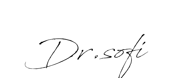 Once you've used our free online signature maker to create your best signature Antro_Vectra style, it's time to enjoy all of the benefits that Dr.sofi name signing documents. Dr.sofi signature style 6 images and pictures png