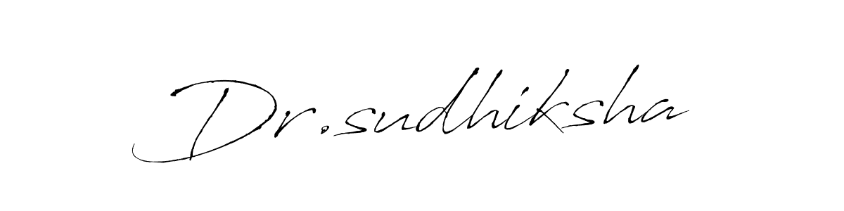 It looks lik you need a new signature style for name Dr.sudhiksha. Design unique handwritten (Antro_Vectra) signature with our free signature maker in just a few clicks. Dr.sudhiksha signature style 6 images and pictures png